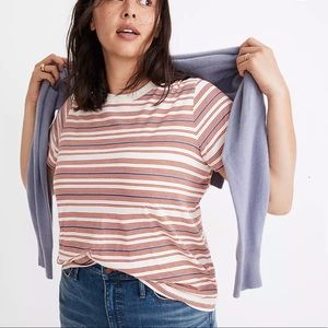 Madewell Striped Vintage Tee NWT Sz XL